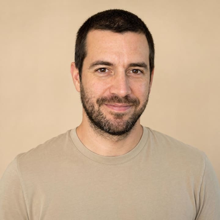 Casual AI headshot example